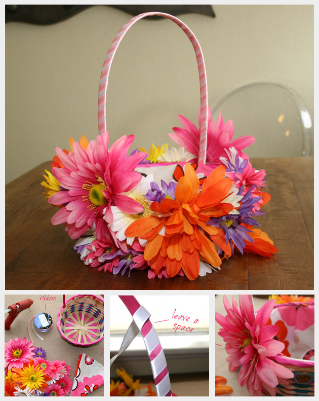 Floral Easter Basket DIY