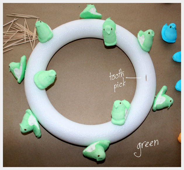 Peep Wreath DIY