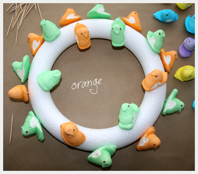 Peep Wreath DIY