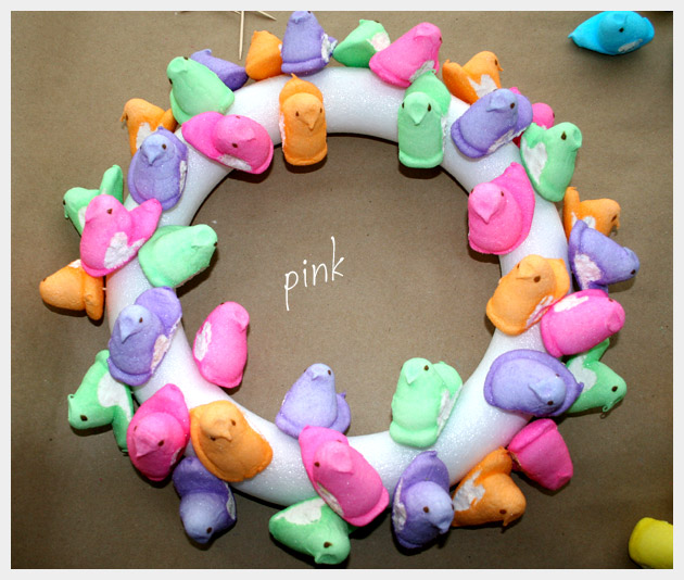 Peep Wreath DIY