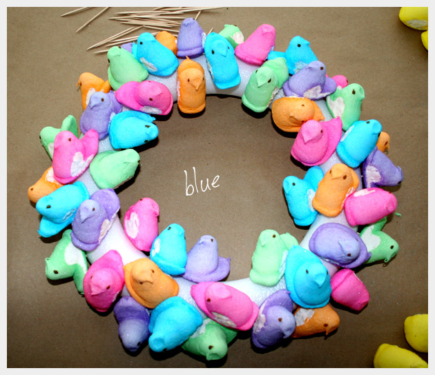 Peep Wreath DIY