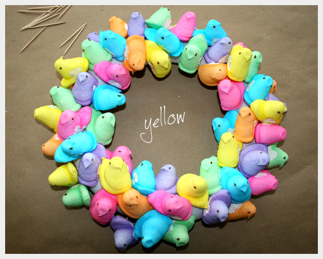 Peep Wreath DIY