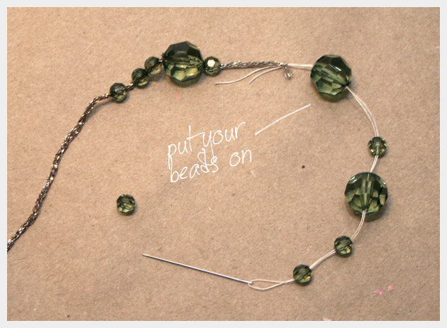 Beaded Hair Elastics DIY