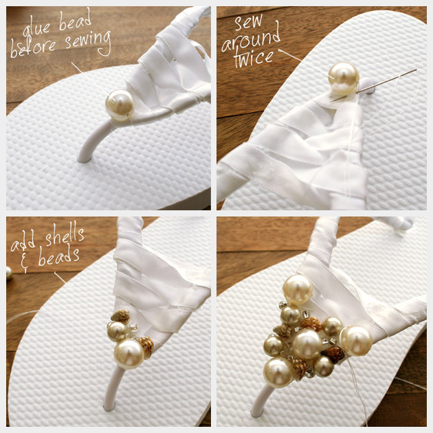 Frisados ​​Summer Sandals DIY