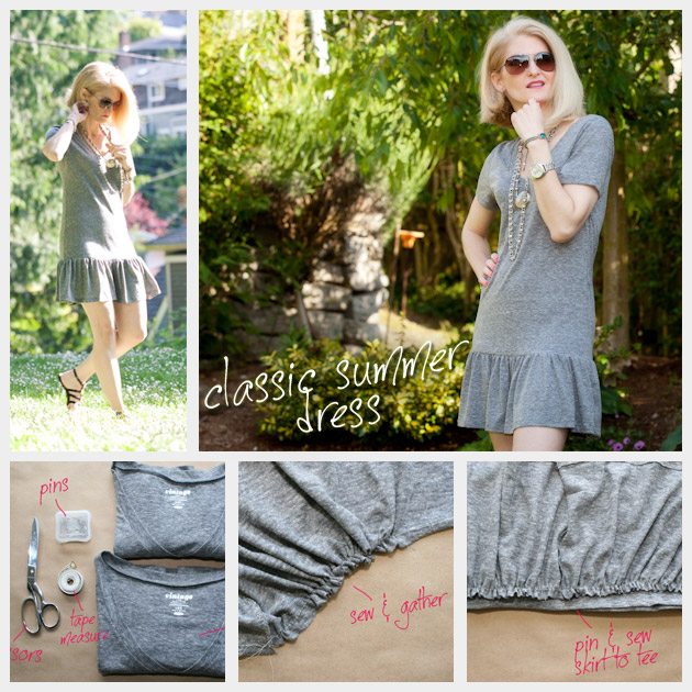 oversized t shirt dress diy