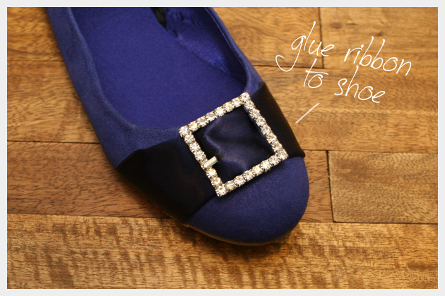 Puritan Ballerina Flats DIY Detail