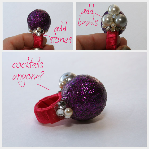 Cocktail Ring DIY Tutorial