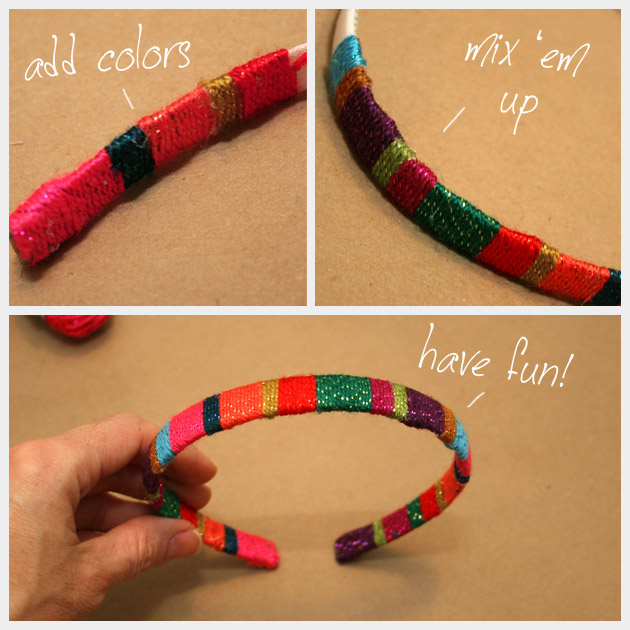 How to make a DIY Wrapped Headband