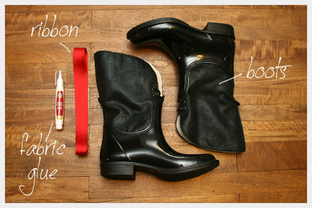 DIY Rain Boot Embellishment Supplies