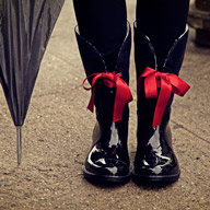 Embellished Rain Boots DIY