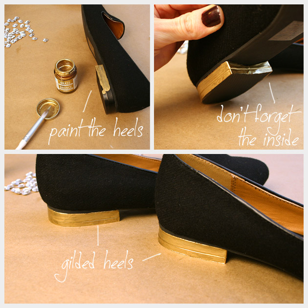 Halloween Spider Loafers DIY Heels 1