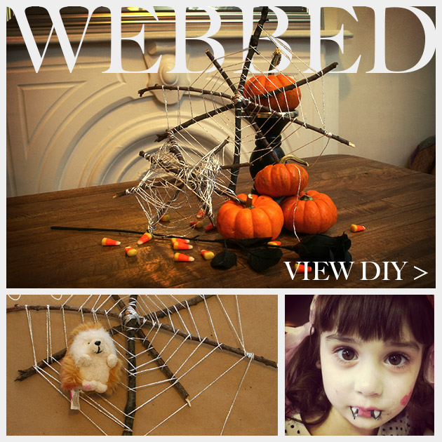 Halloween Spiderweb DIY Feature