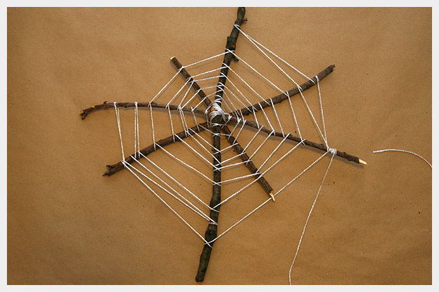 Halloween Spiderweb DIY Large