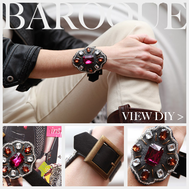 Baroque Bracelet DIY Feature