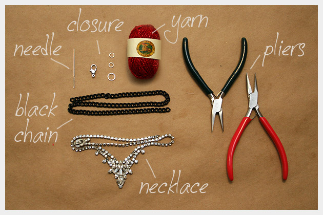 Braided Necklace DIY Supplies