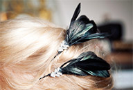 Feather Hair Pin DIY