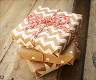 Holiday Gift Wrap DIY