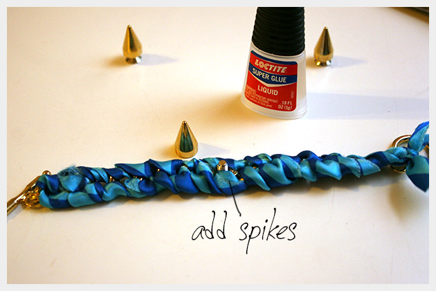 Spike Bracelet DIY Spikes