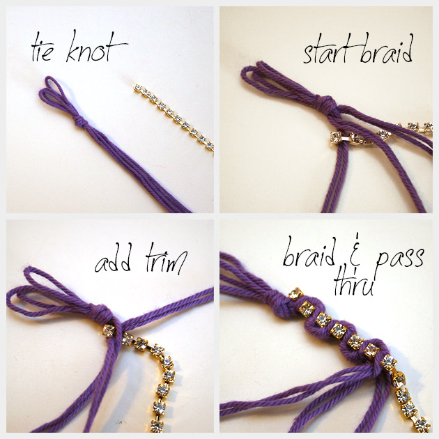 Braided Serpentine Bracelet DIY Braiding