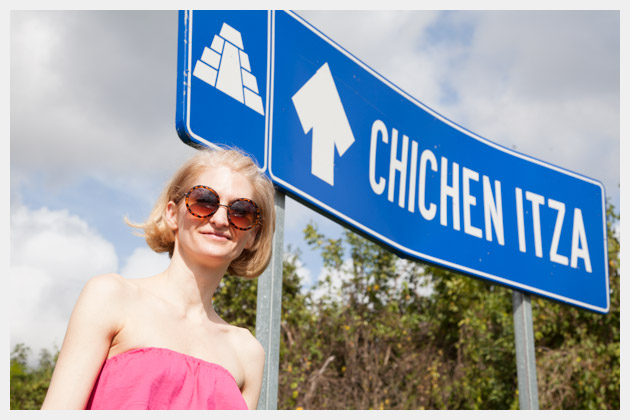 Chichen Itza Sign