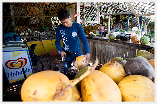 Coco Stand in Mexico