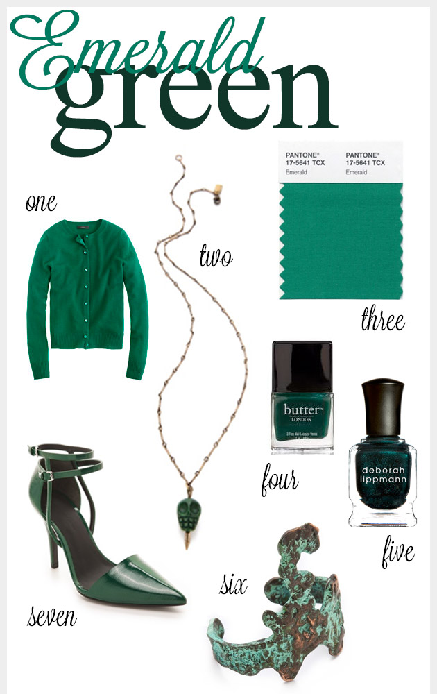 Emerald Green Pantone Color of 2013