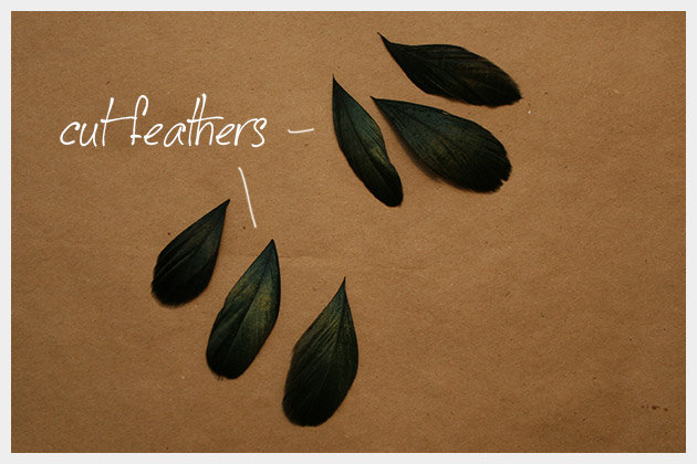 DIY Feather Earrings Feathers