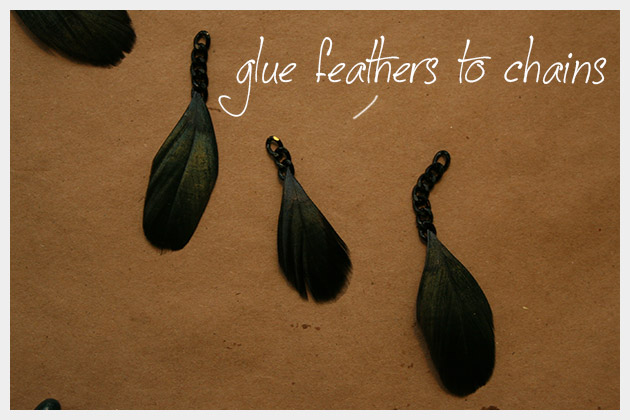 DIY Feather Earrings Tutorial