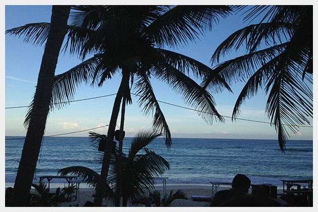View of Carribean at Papaya Playa Project