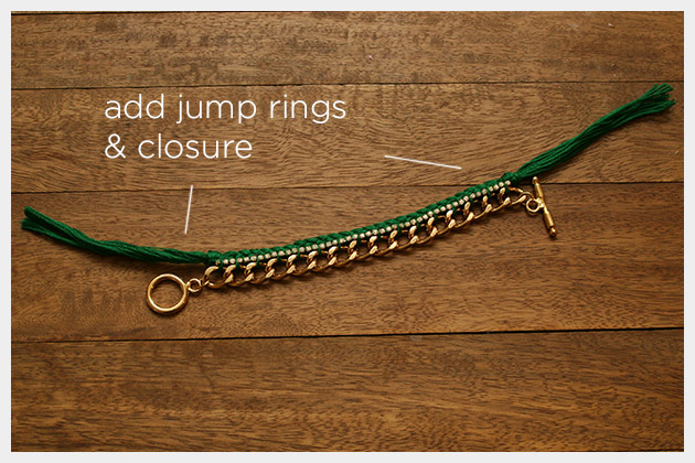 Emerald Bracelet DIY Closures