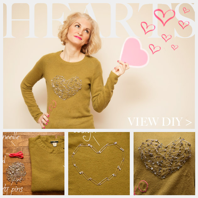 Valentine Heart Sweater DIY Feature