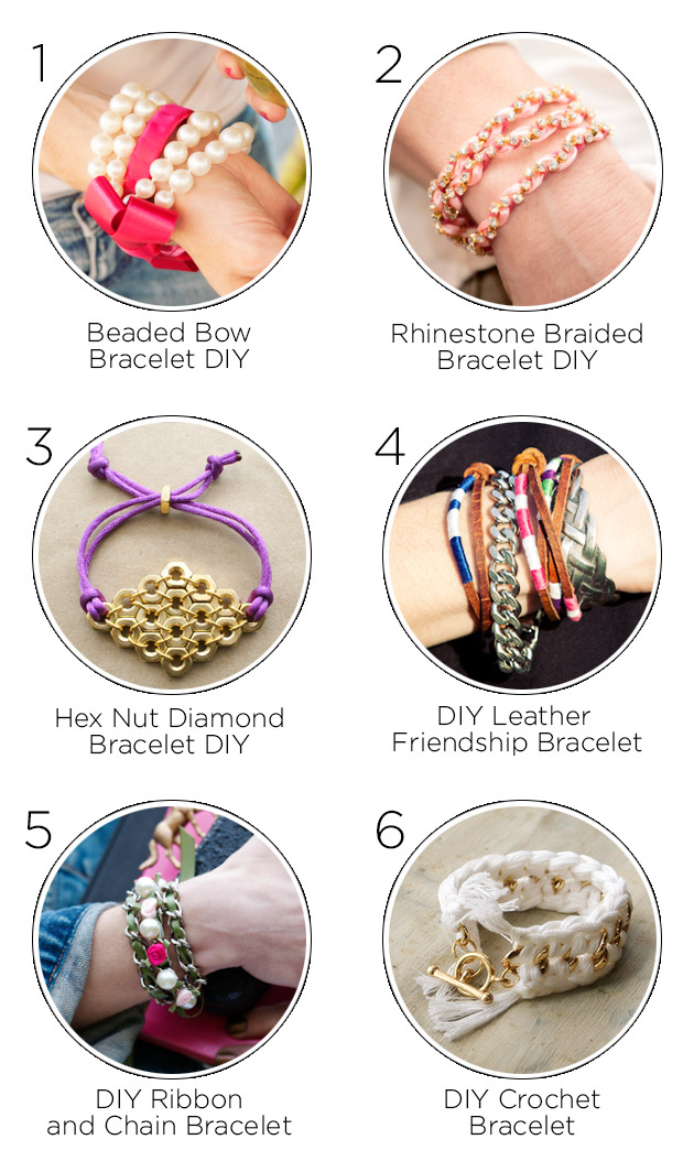One Year Anniversary Bracelet DIY's