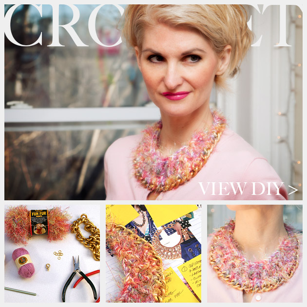 DIY Crochet Necklace Feature