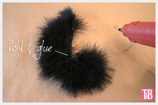 Feathered Jeweled Beanie DIY Feathers 1