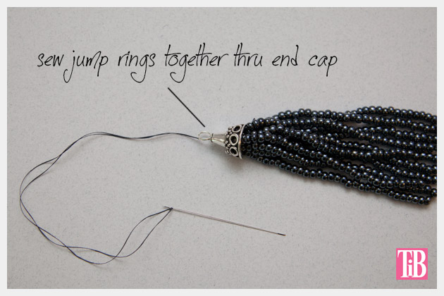 DIY Tassel Necklace Making Tassel 2