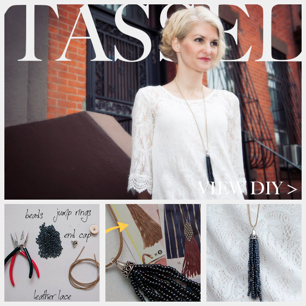 DIY Tassel Necklace Feature www.trinketsinbloom.com