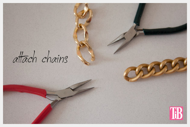 DIY Woven Chain Necklace Chains