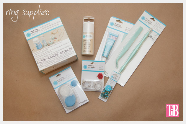 Martha Stewart Jewelry Ring Supplies