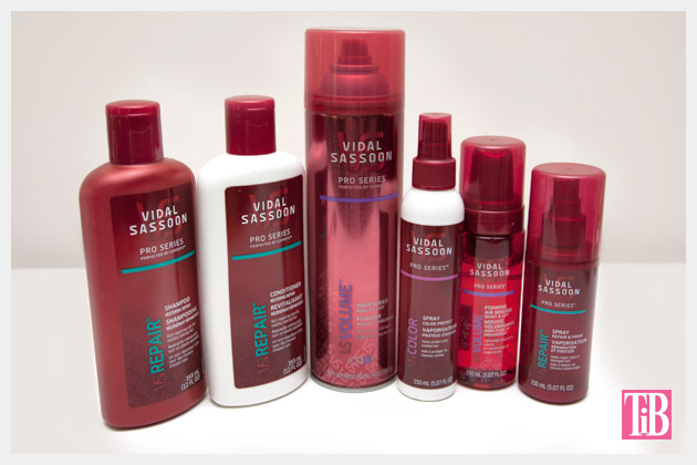 Vidal Sassoon Show Your Genius Contest Products