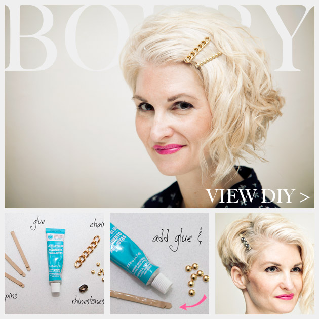 DIY Bobby Pins Photo Feature www.trinketsinbloom