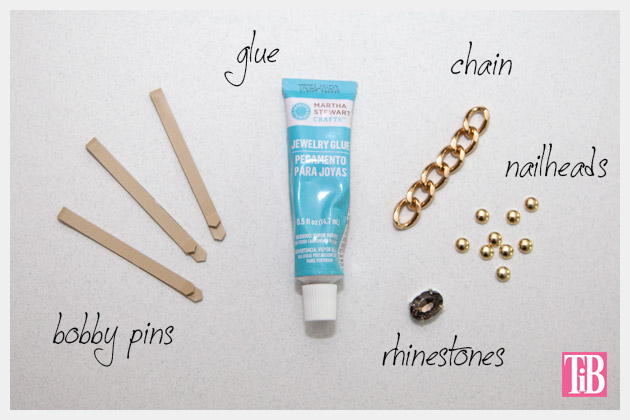 DIY Bobby Pins Supplies