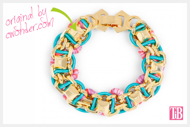 DIY Chain and Stud Bracelet Inspiration