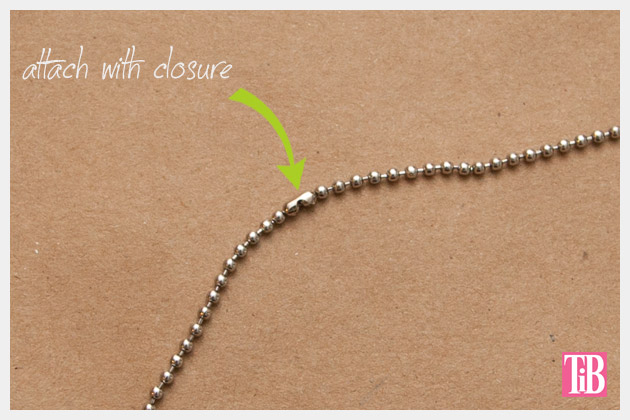 DIY Spike Necklace Closure