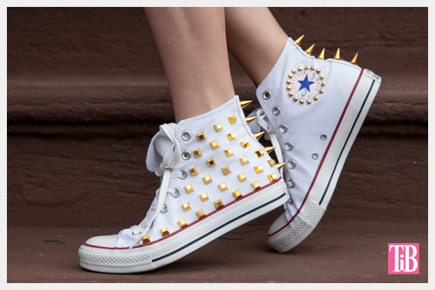 DIY Studded Converse Photo Side View 2