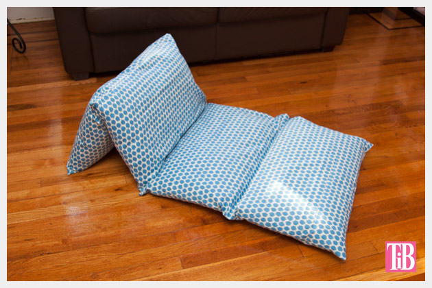 DIY Pillow Lounger Photo 1