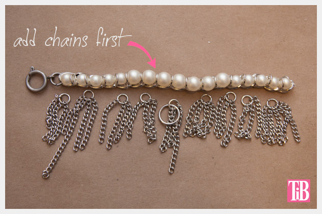 YSL Inspired Charm Bracelet DIY Adding Chains