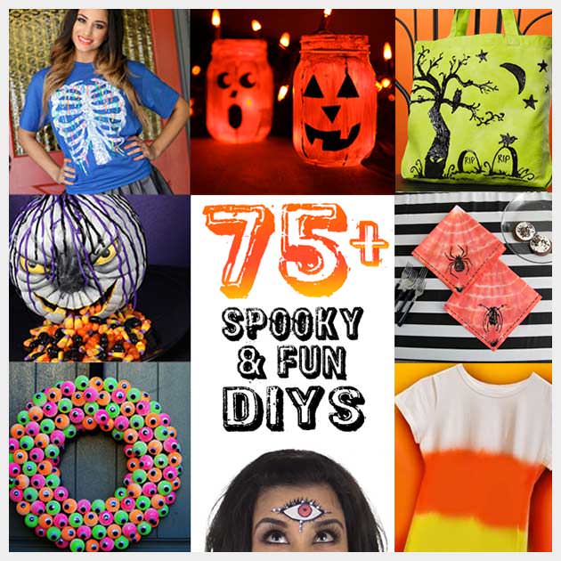 Halloween DIY Projects from www.ilovetocreate.com
