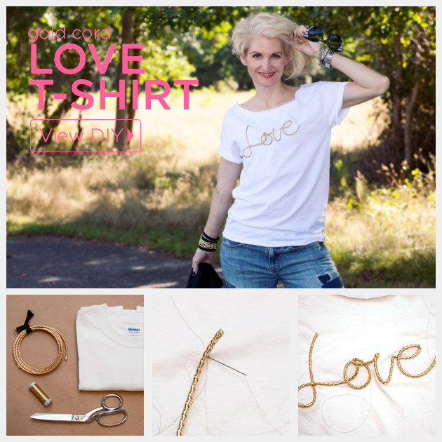 DIY Love T-Shirt Feature by Trinkets in Bloom