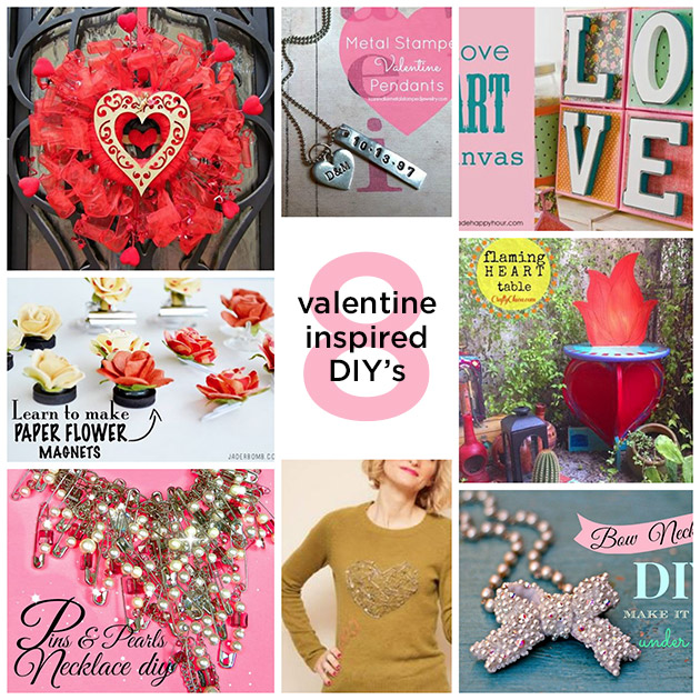 8 Valentine DIY's by Trinkets in Bloom