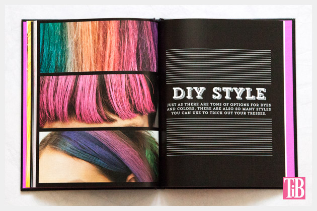 DIY Hair Dye Book Style